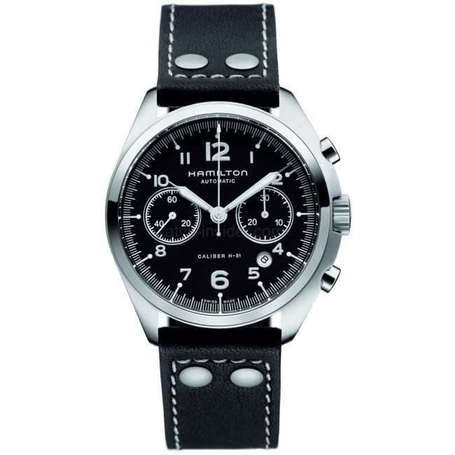 best swiss Hamilton Khaki Pilot Pioneer Auto Chrono H76416735 watches